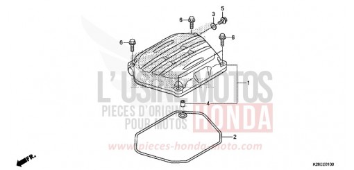 COUVERCLE DE CULASSE CRF125FP de 2024